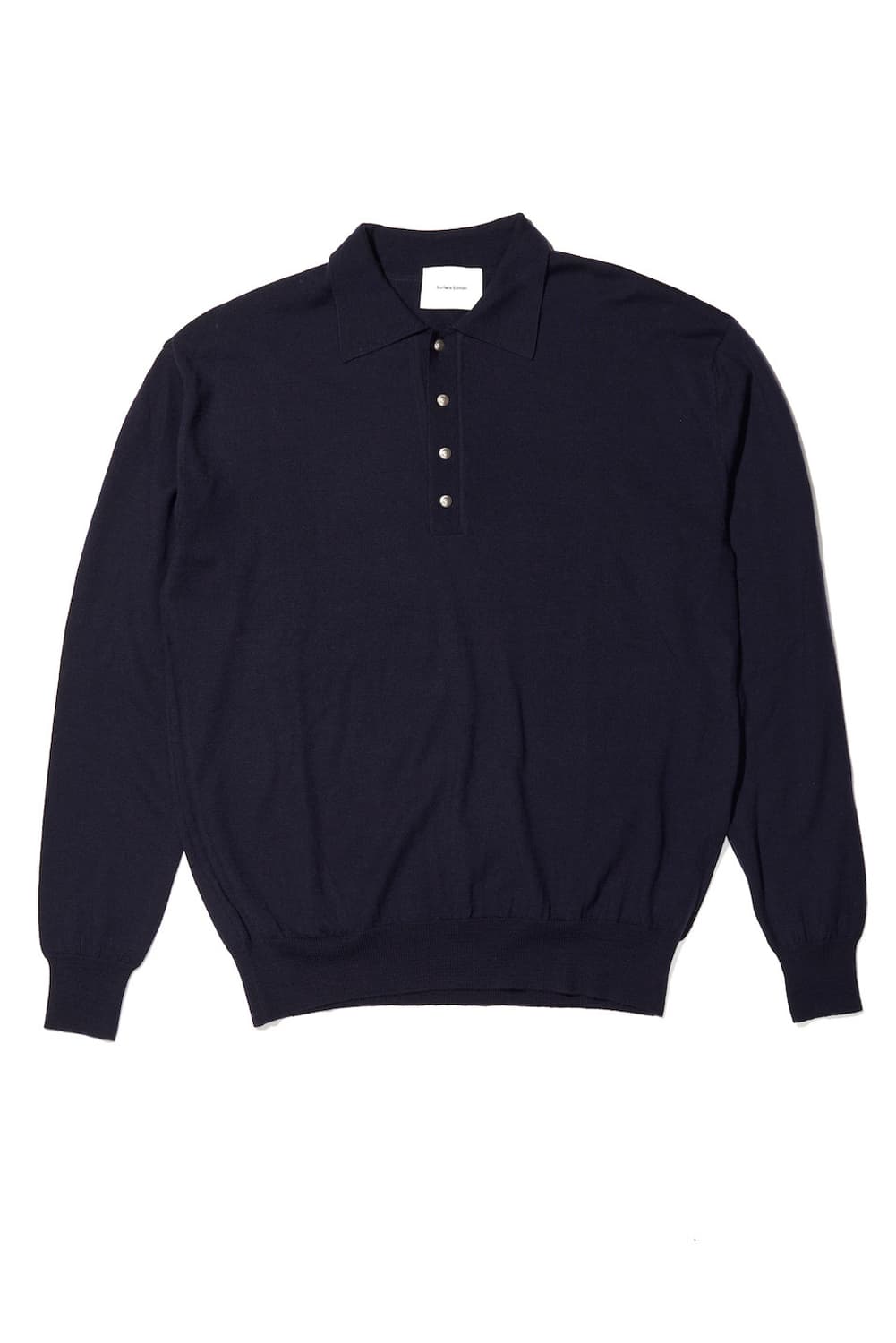 STEEL BUTTON KNIT POLO_DARK NAVY 상품이미지4