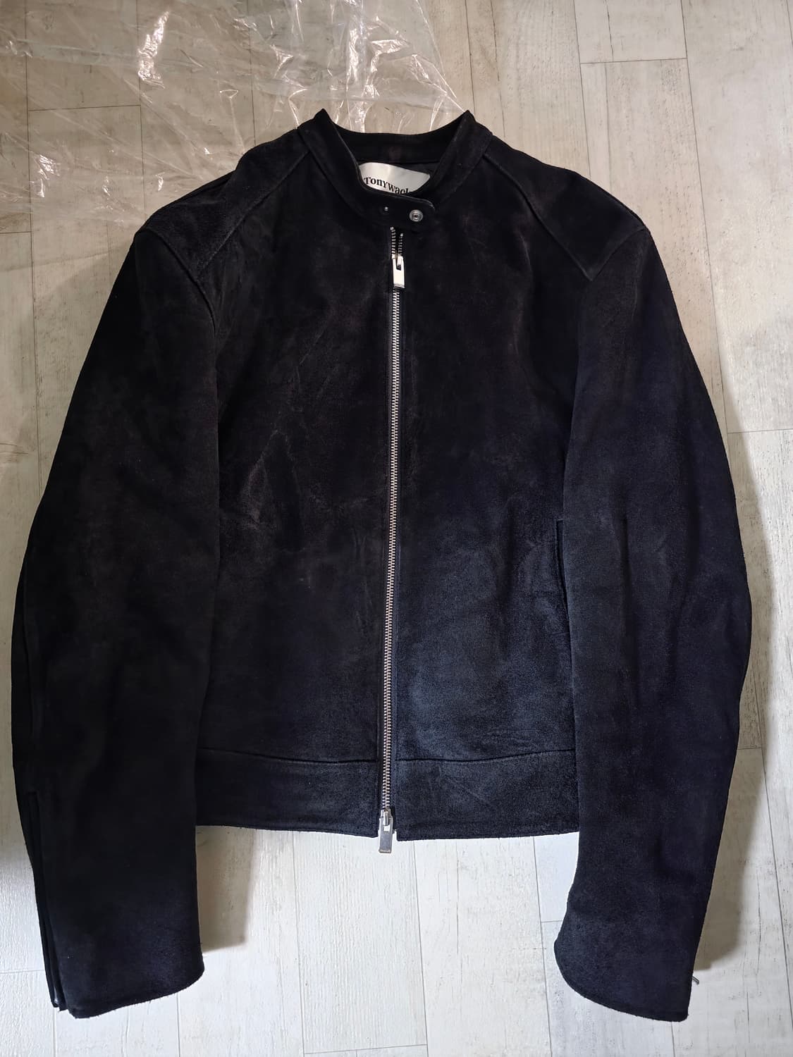 토니웩 카우하이드 레이서 스웨이드 자켓 M 상품이미지2