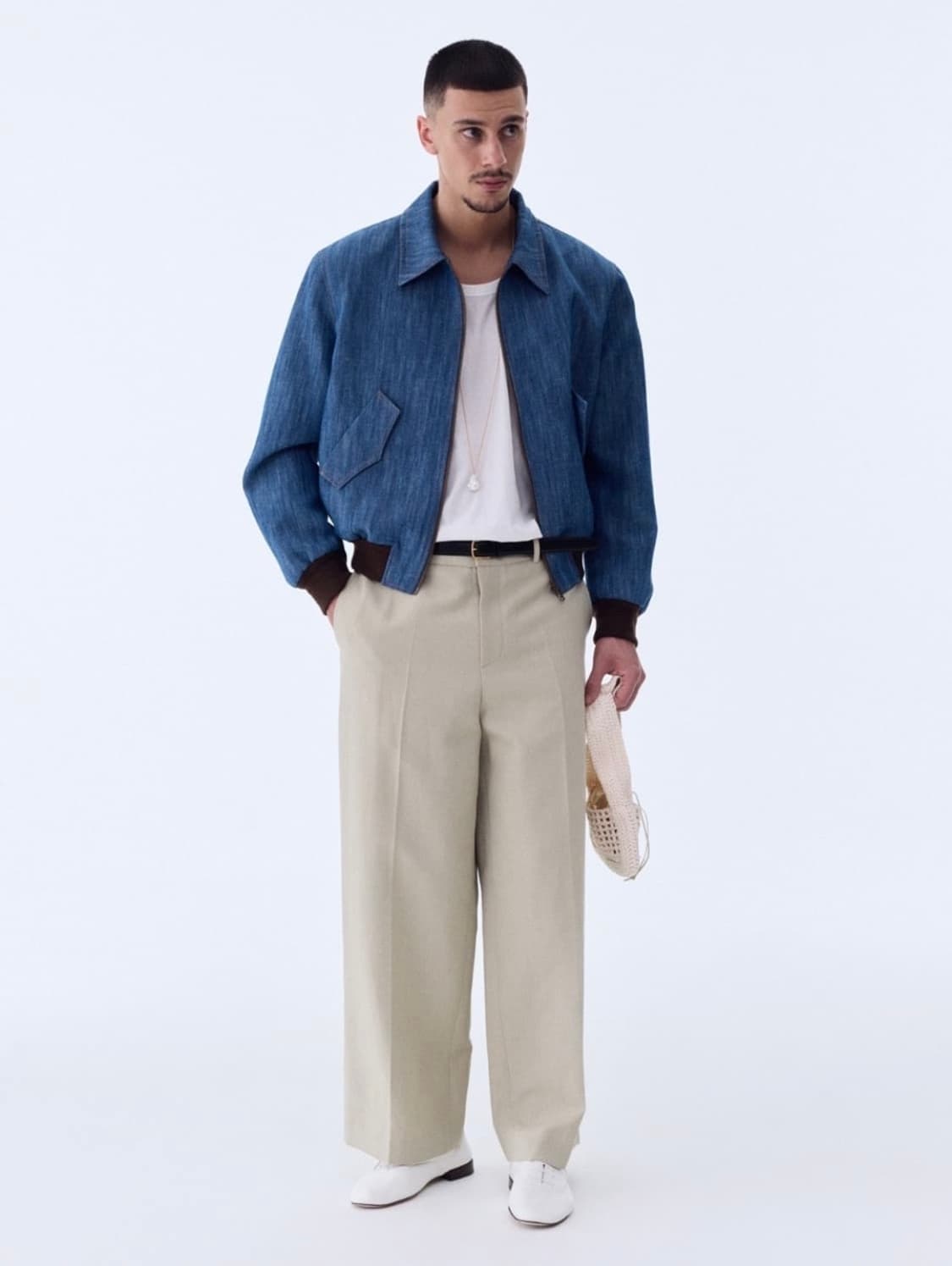 [L]렉토 바스티아 데님 자켓 블루종 상품이미지6