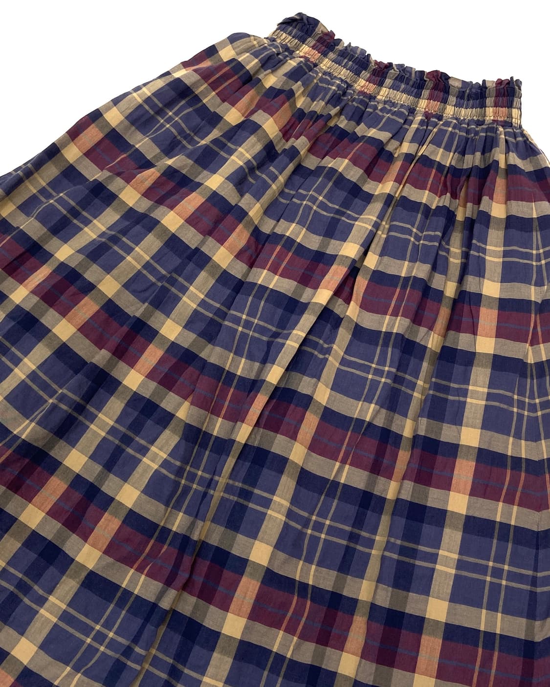 Beams check skirt 상품이미지2