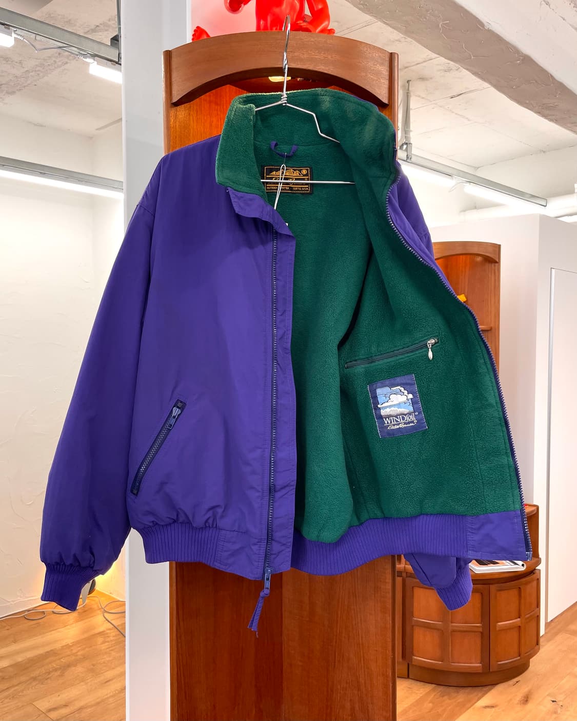 80s 에디바우어 플리스 재킷 상품이미지2