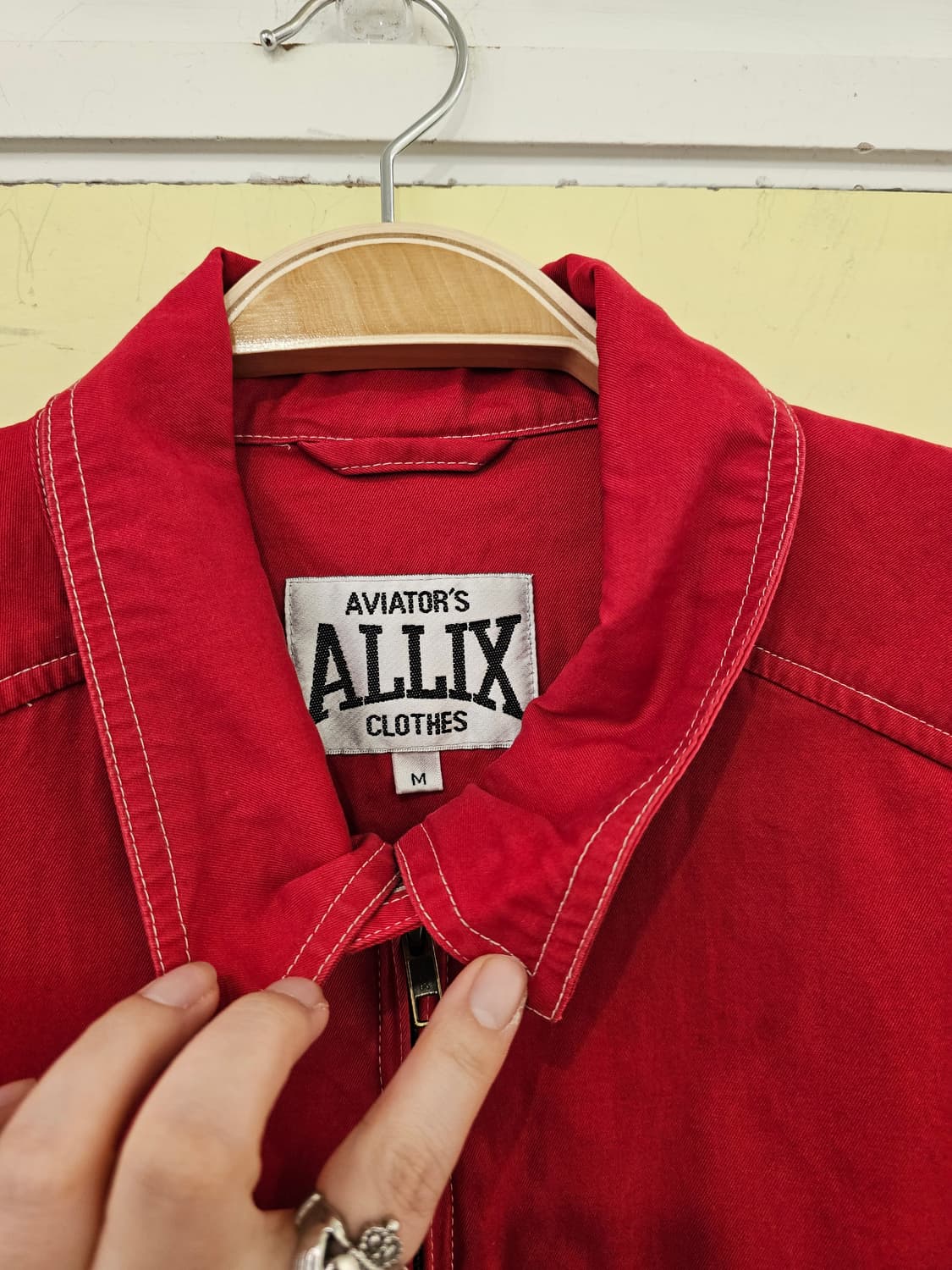 Allix 레드 블루종 상품이미지2