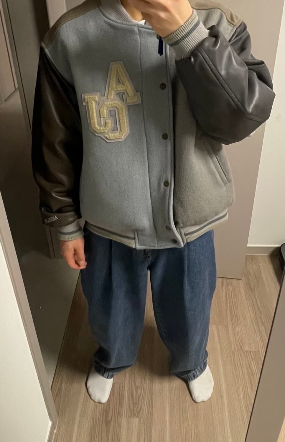 자라 중청 원턱 데님 팬츠 (baggy fit) 상품이미지1