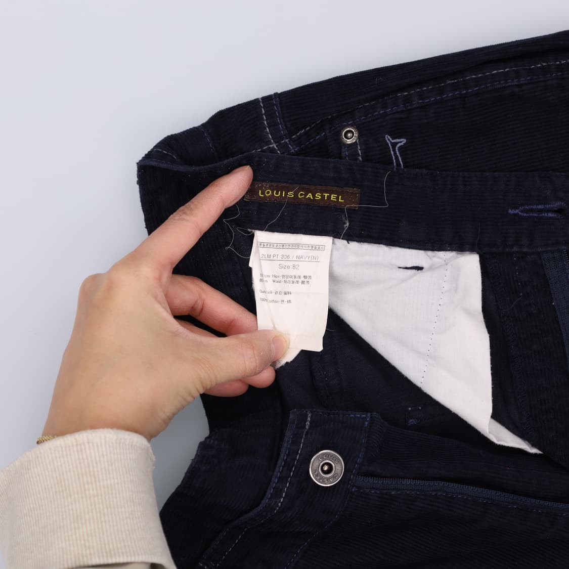 [82] 루이까스텔 일자바지 팬츠 0116H2 상품이미지4