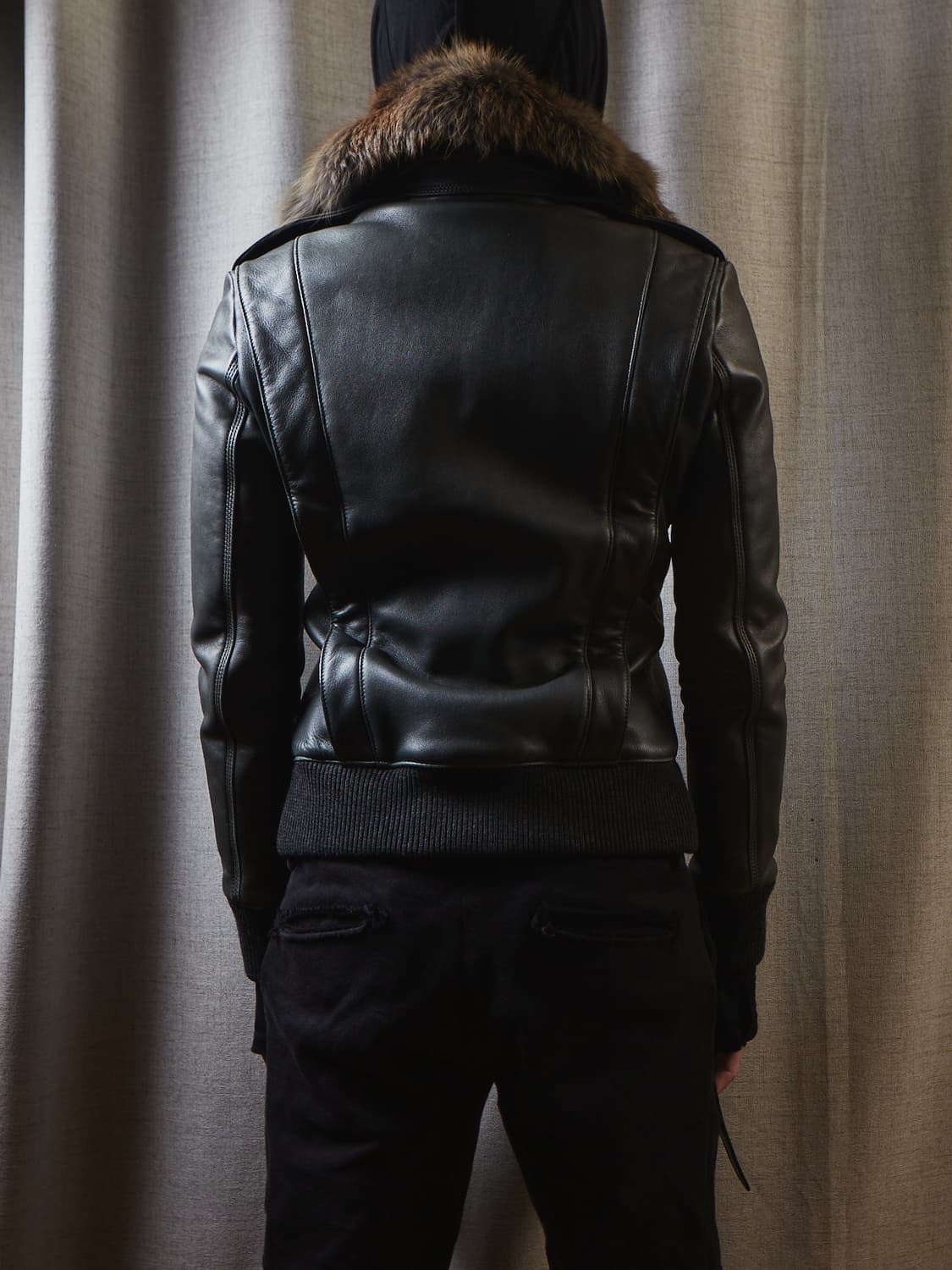 Akm 퍼 레더 자켓 상품이미지10