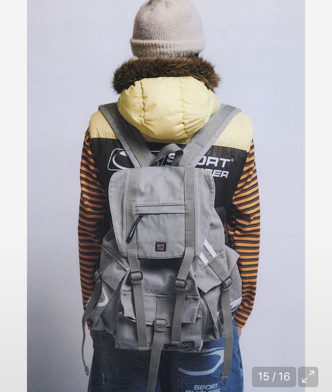 스포츠챔버 SC 스포티 럭색 그레이 상품이미지2