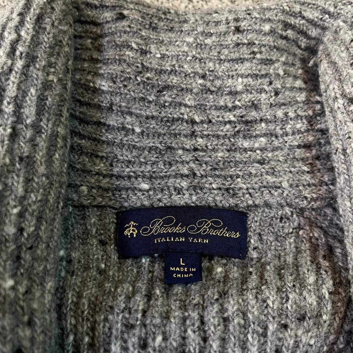 브룩스 브라더스 숄카라 니트 가디건 상품이미지3