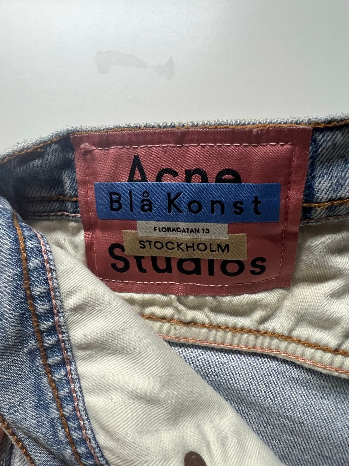 아크네스튜디오 청바지 허리31, 기장 30 상품이미지6