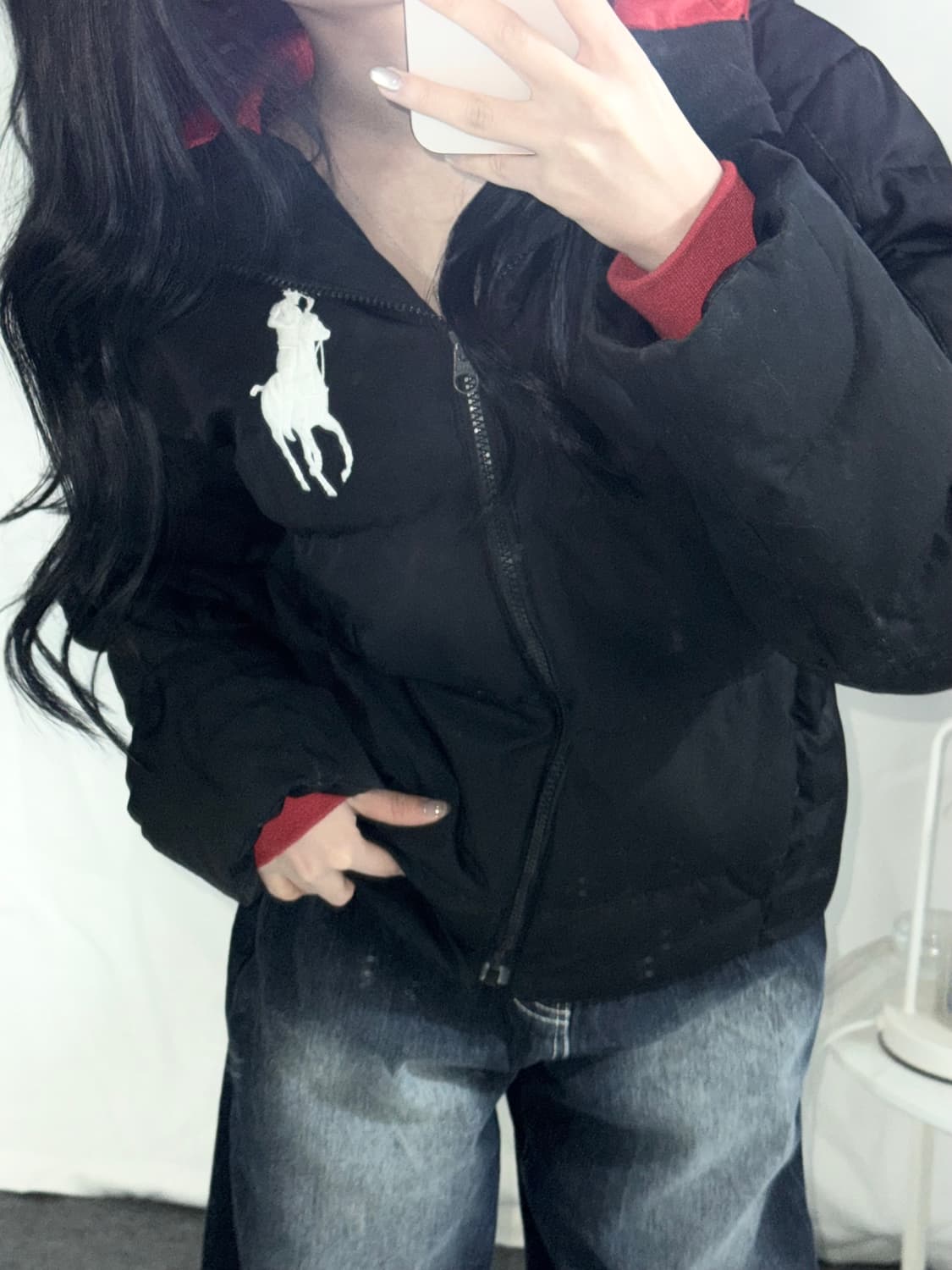 🐰폴로 랄프로렌 빅포니 블랙 대장 패딩🖤 상품이미지1