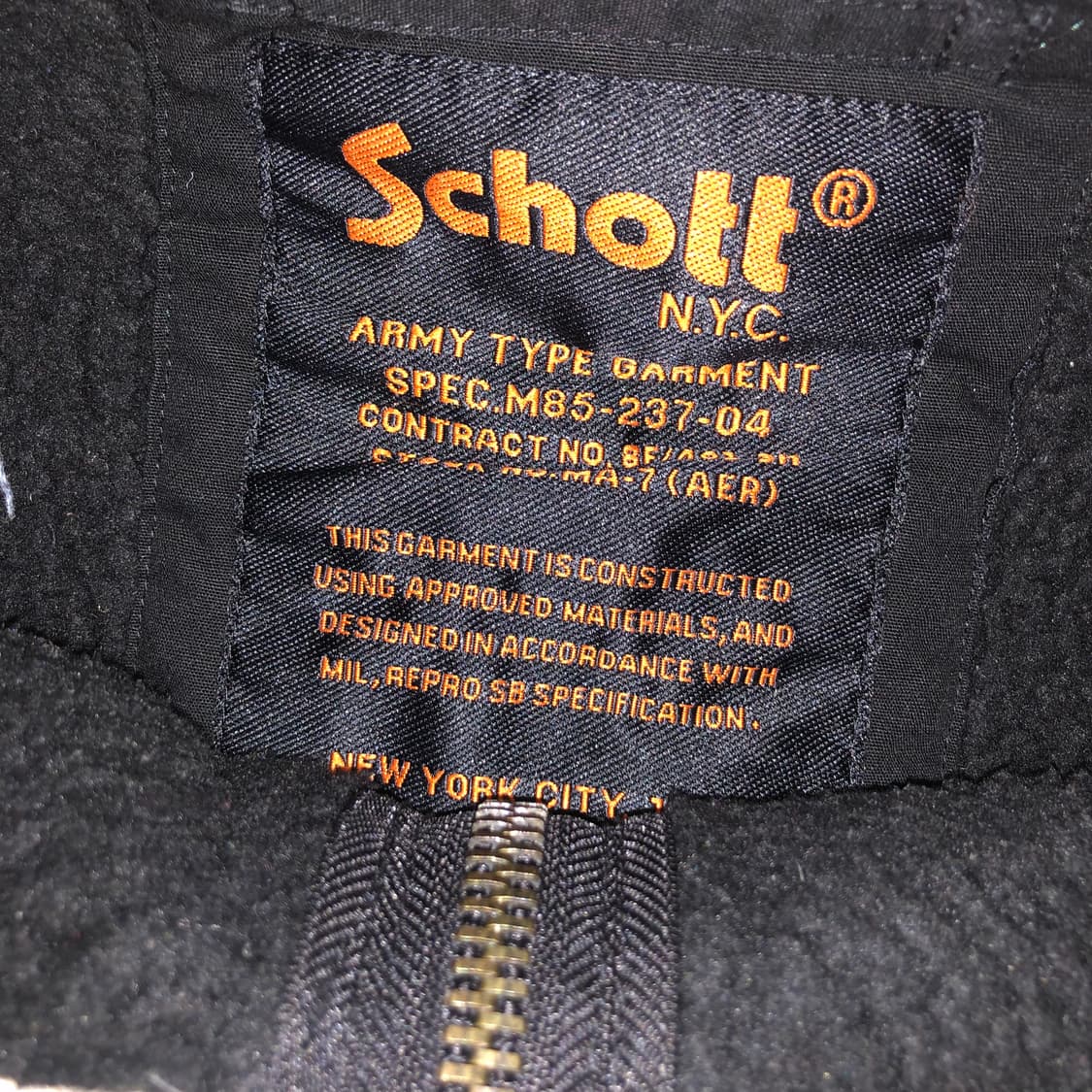 쇼트nyc M85 니트 집업 자켓 상품이미지4