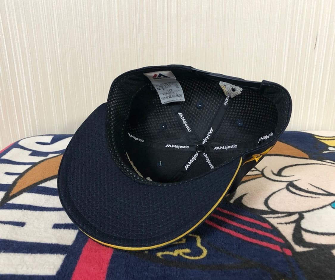 NPB 마제스틱 후쿠오카 소프트뱅크호크스 2017 일본 챔피언모자/캡 상품이미지9
