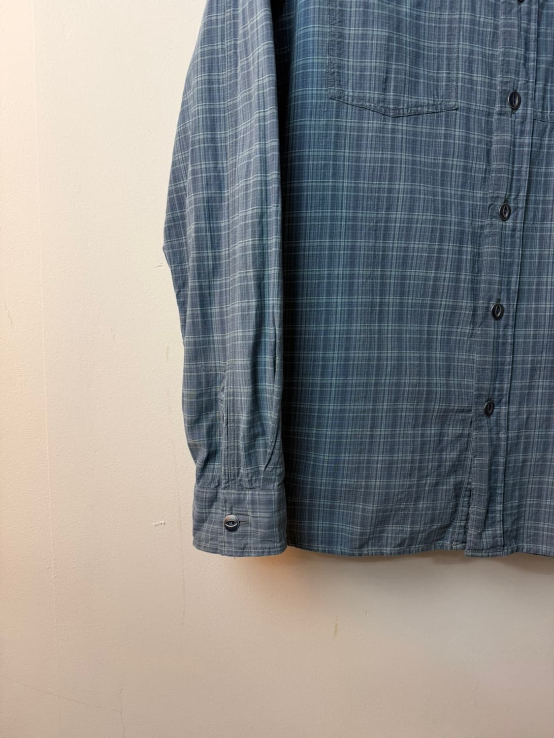 더블알엘 체크 워크 셔츠 상품이미지3