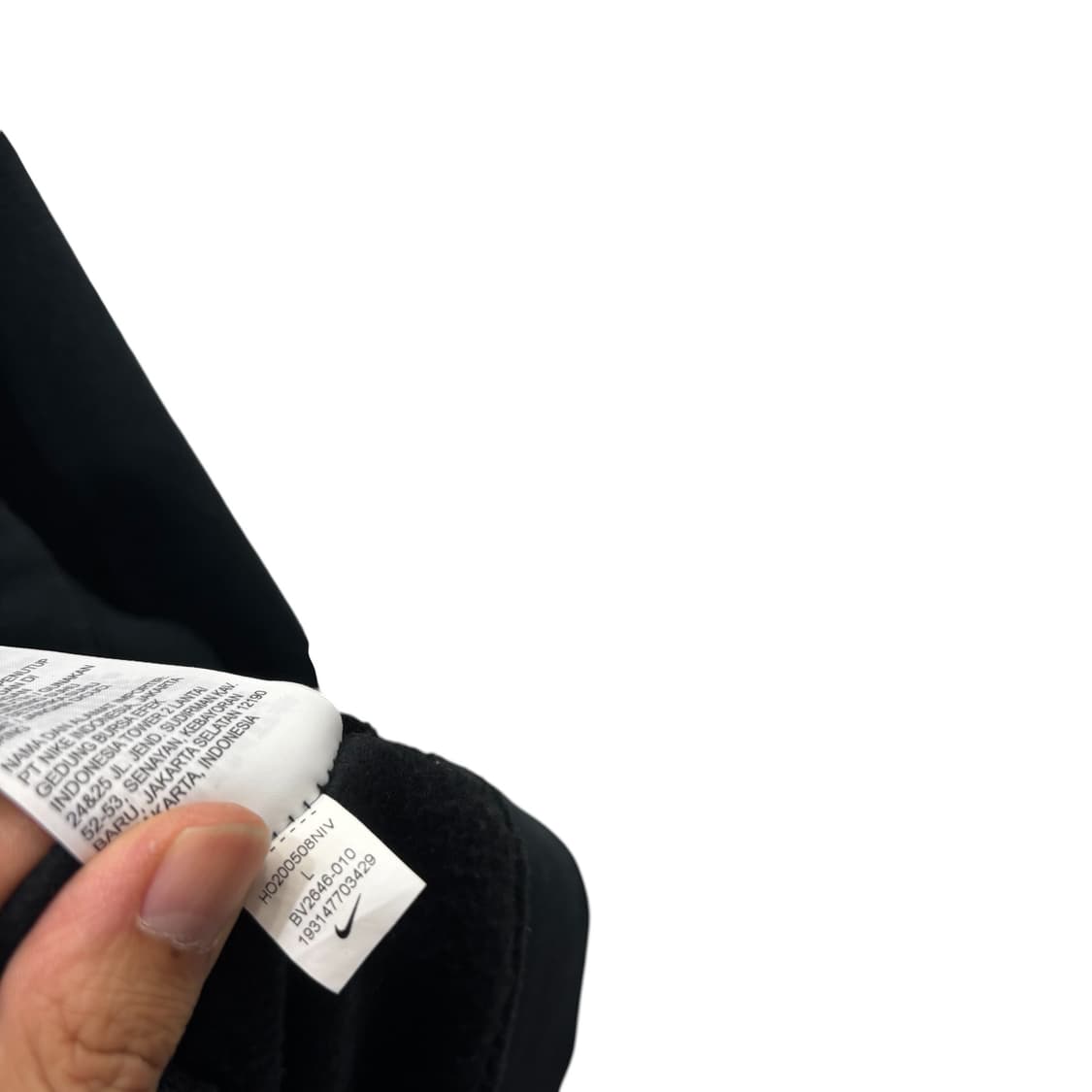 나이키 블랙 후드 집업 상품이미지5