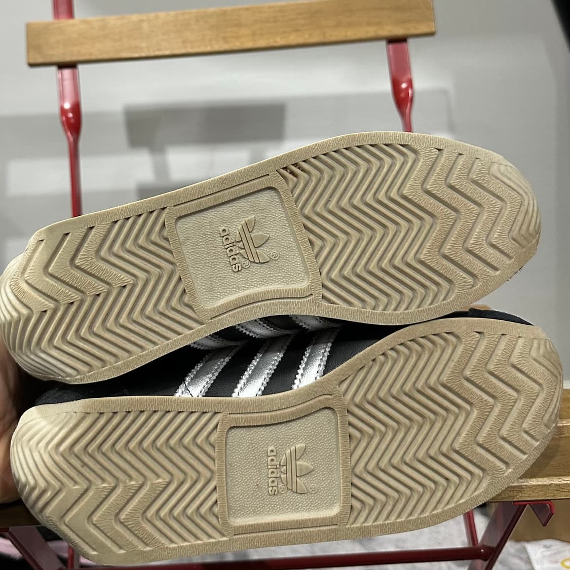 245) 아디다스 운동화 여성 여자 신발 컨트리 OG 블랙 실버 상품이미지6