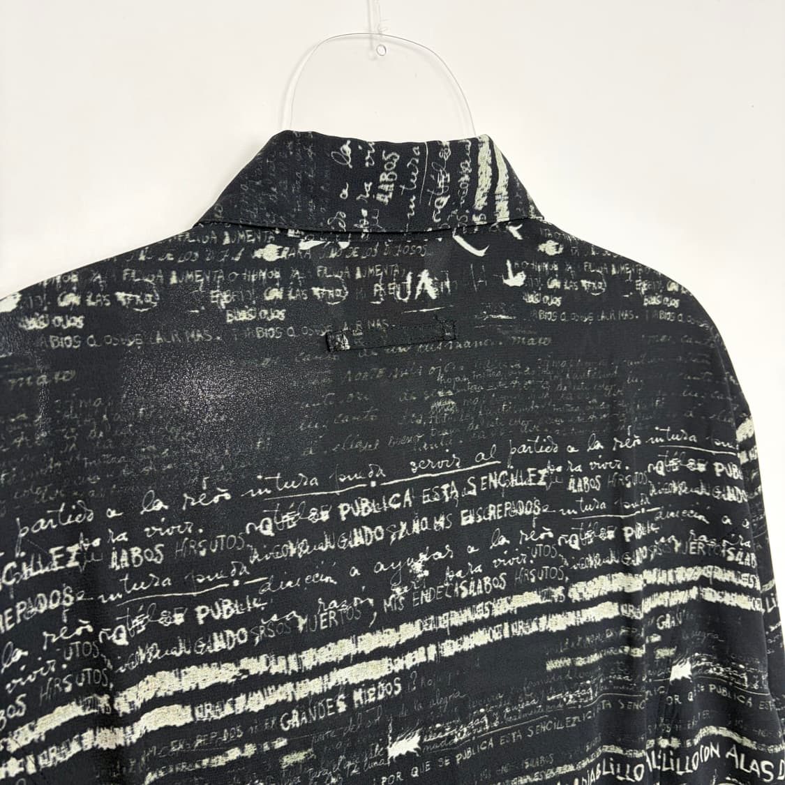 장폴고티에 레터링 패턴 셔츠 상품이미지10