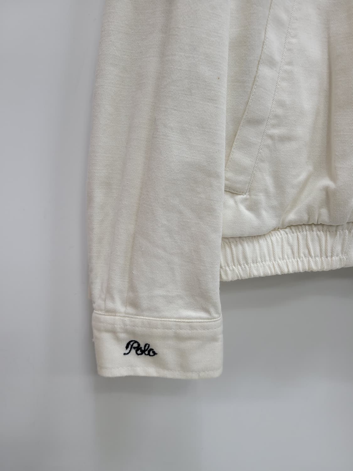 POLO 폴로랄프로렌 치노 데님 투웨이 자켓 / 여 S 화이트
 상품이미지5