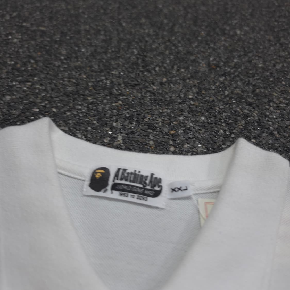 베이프 샤크 빅로고 박시핏 카라 티셔츠 (110) 상품이미지4