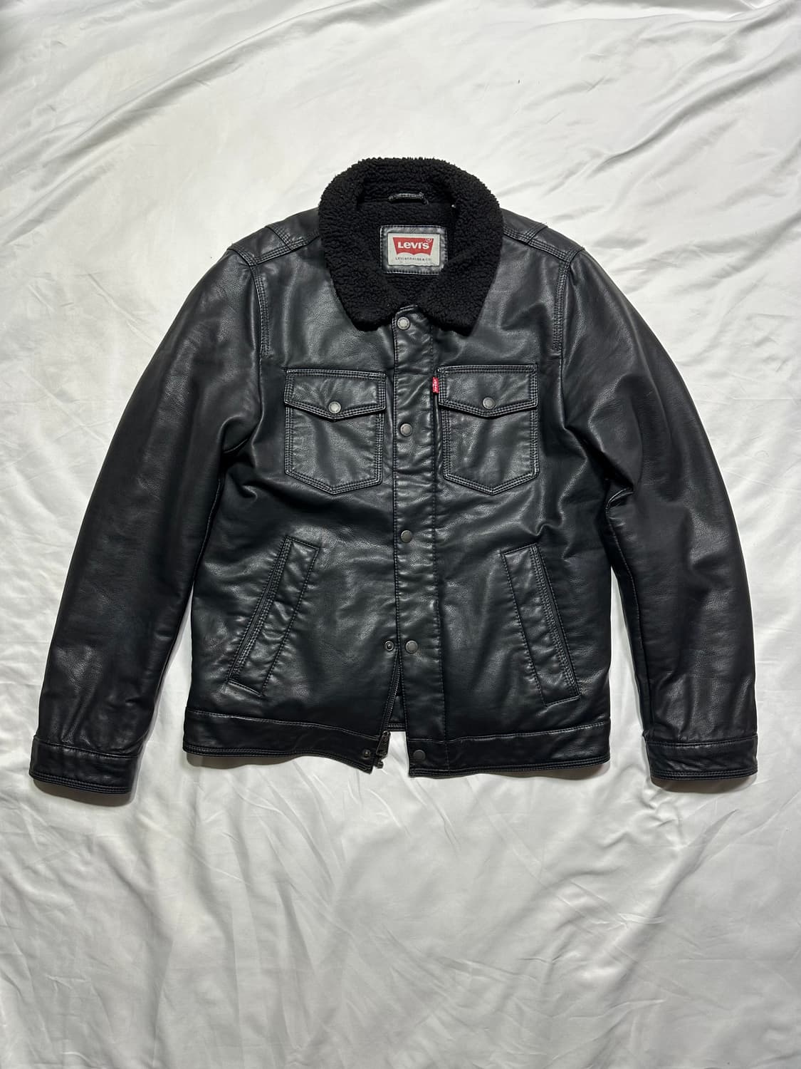 리바이스 쉐르파 블랙 자켓 상품이미지1