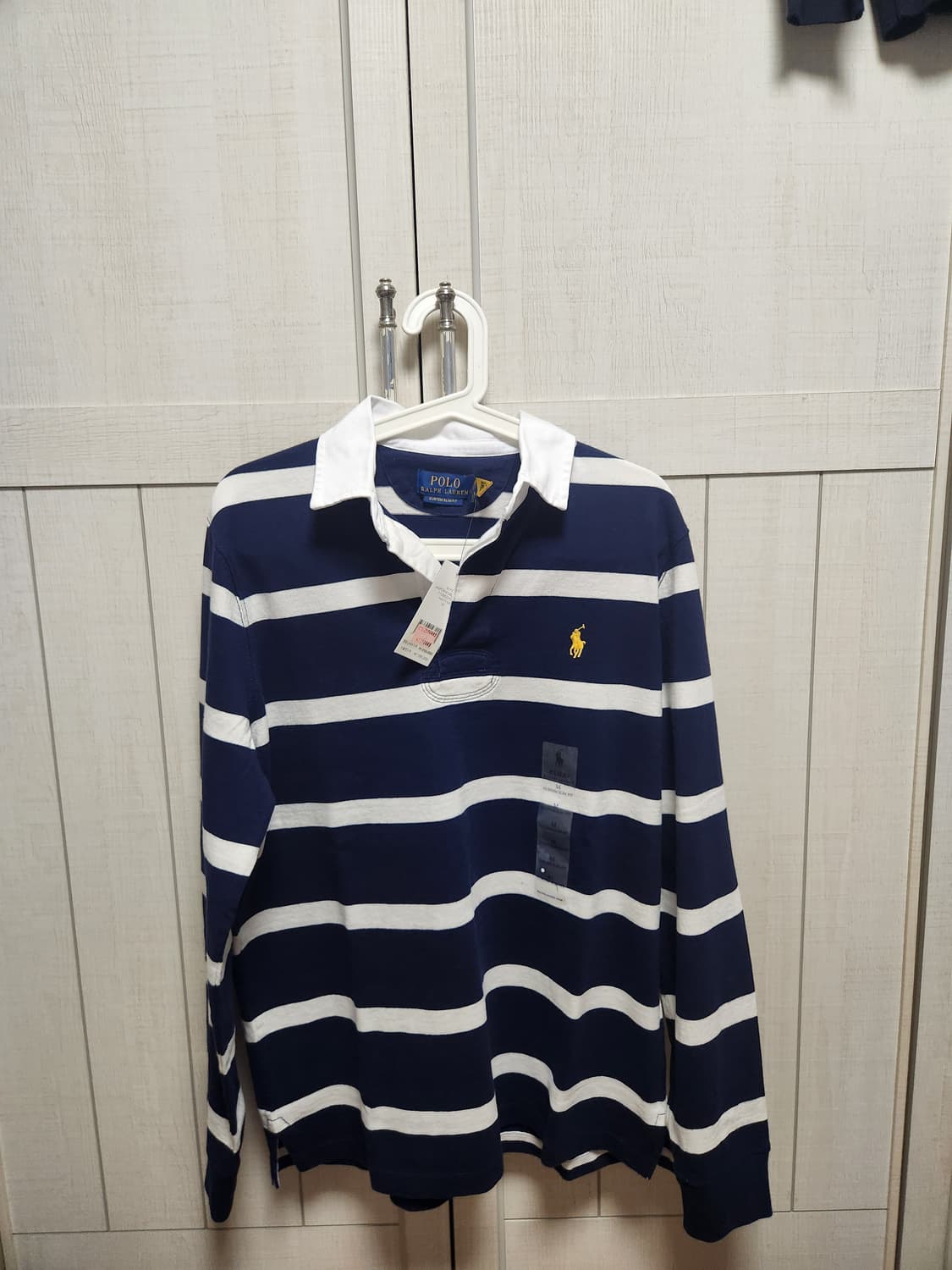 폴로랄프로렌 럭비티셔츠 M사이즈(새상품) 상품이미지1