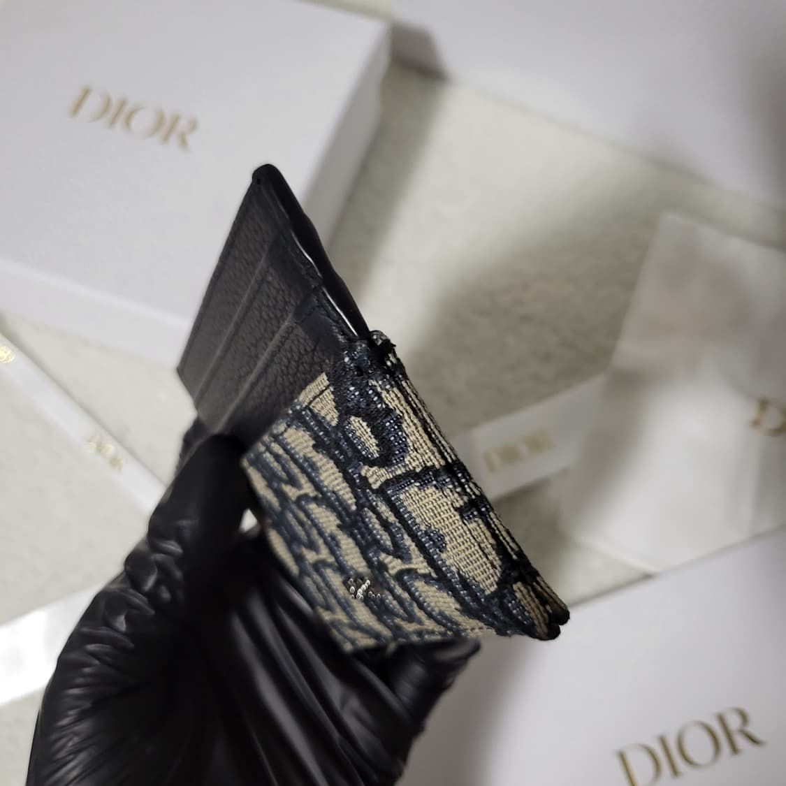 [풀구성] 디올 오블리크 카드홀더 카드지갑  상품이미지4