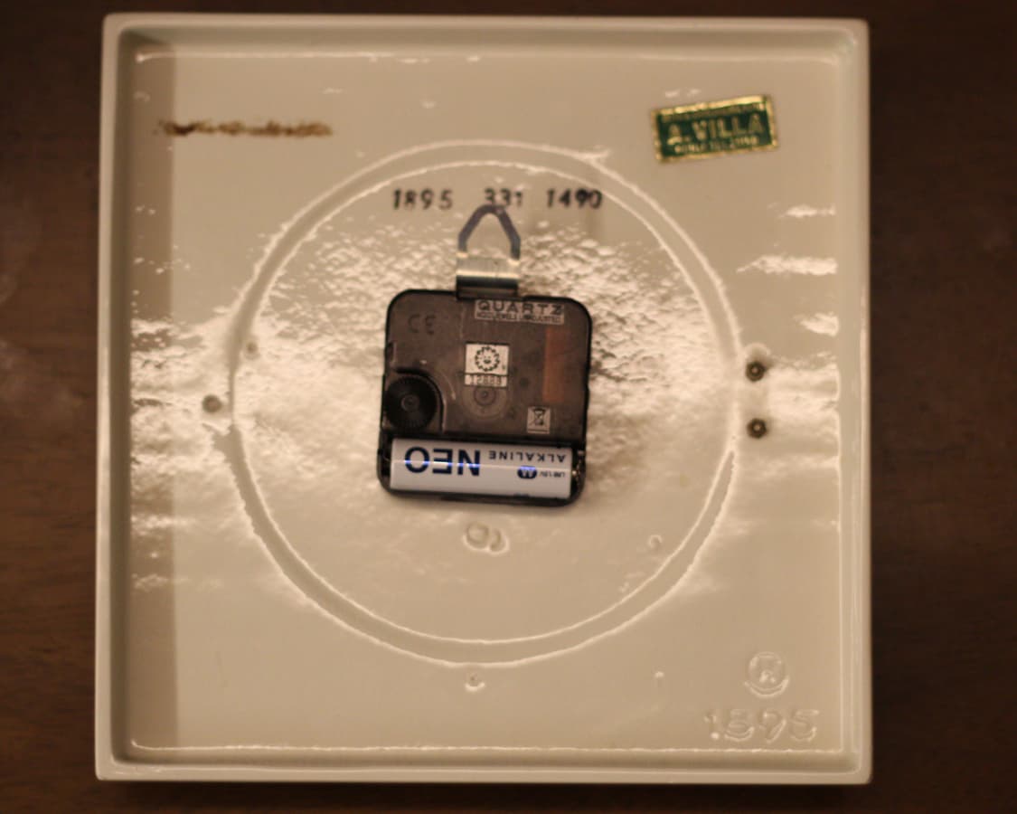 [Junghans] 융한스 빈티지 포셀린 ATO-MAT 벽시계 상품이미지6