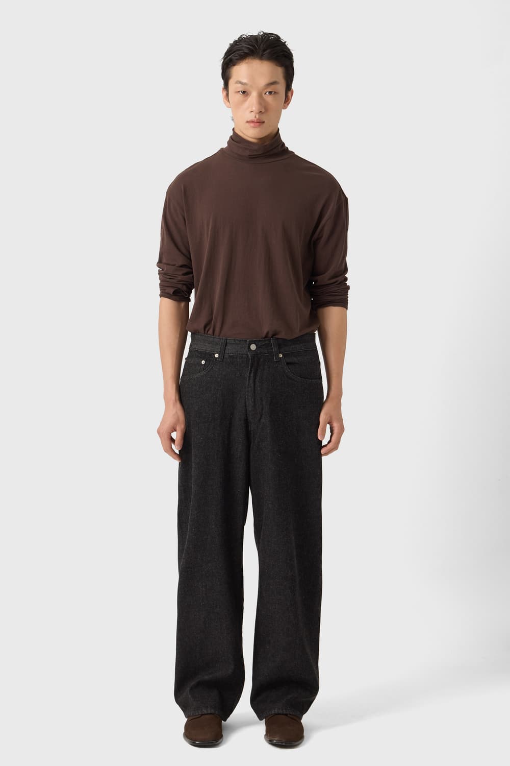 youth wide denim pants 상품이미지1