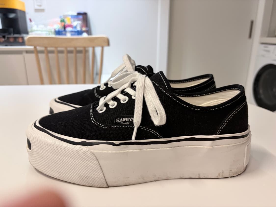 Kamiya herc 플랫폼 블랙 41사이즈 상품이미지2