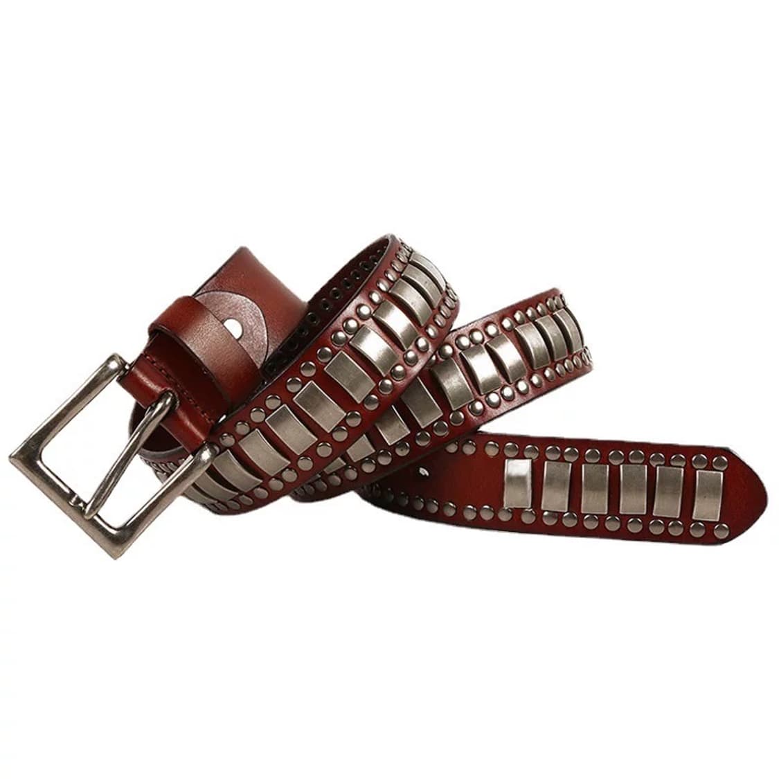 Vintage Plate Stud Belt 상품이미지1