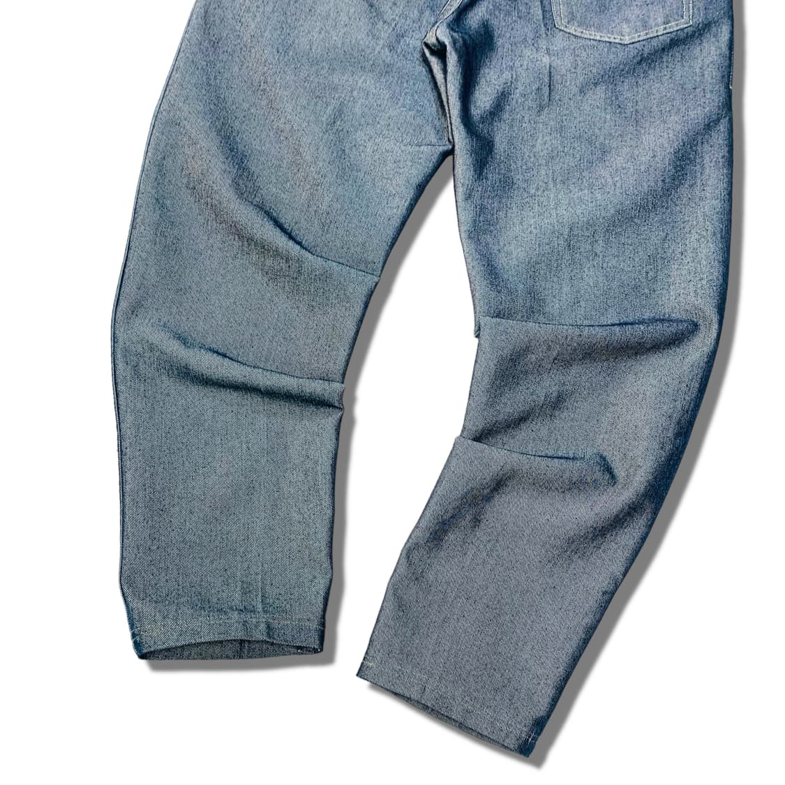 00s GUESS USA 실버 코팅 데님팬츠 상품이미지8