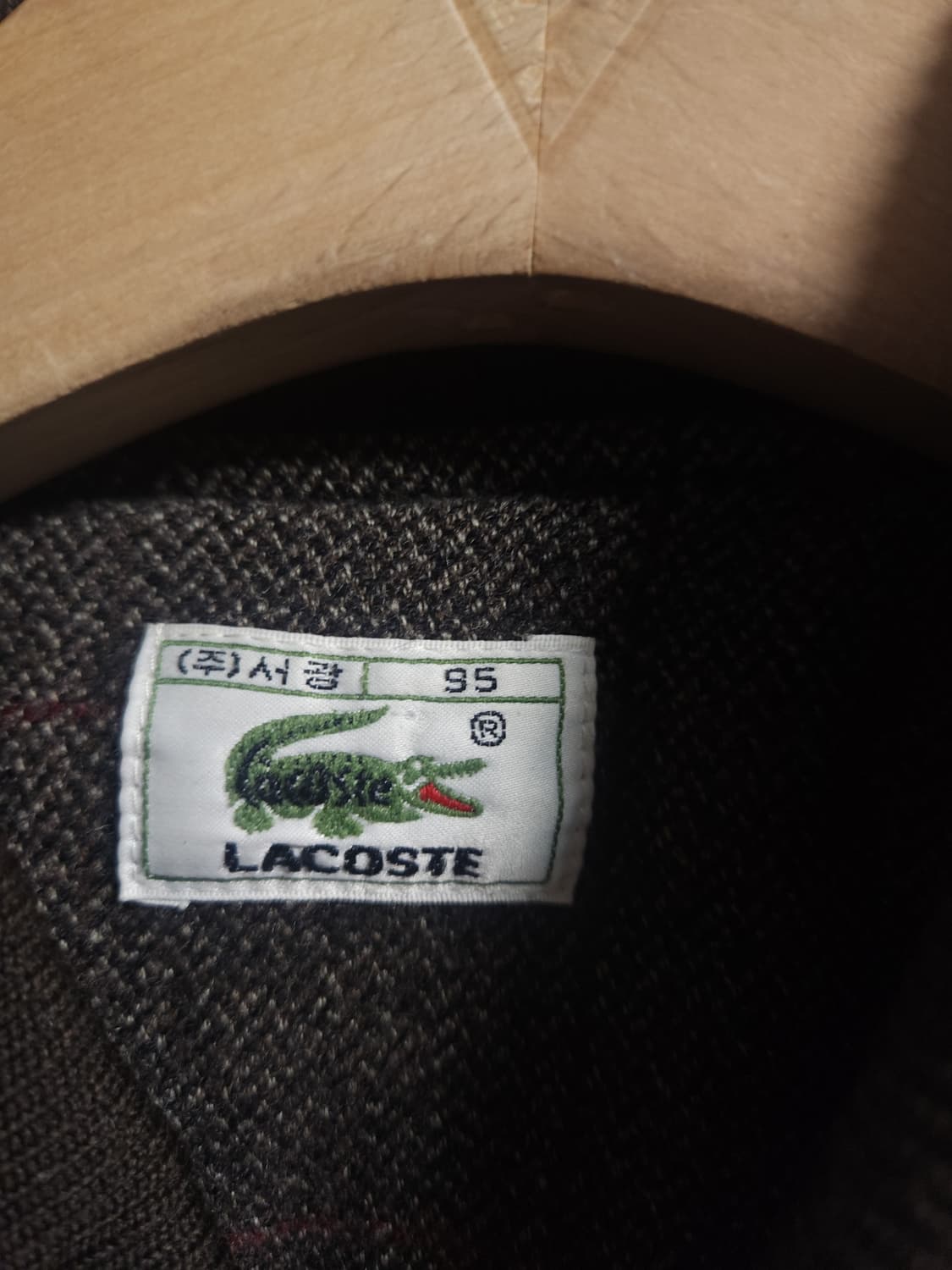 라코스테 헤링본 봄버 자켓, M 상품이미지3