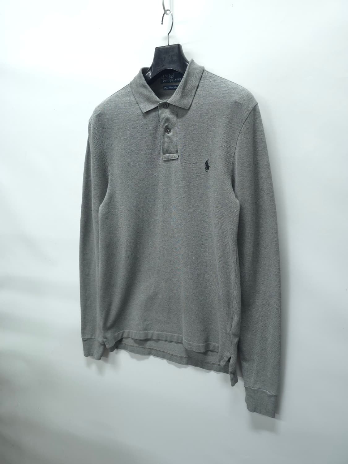 폴로 랄프로렌 00's 피마 코튼 스판 긴팔 카라티(95) 상품이미지2