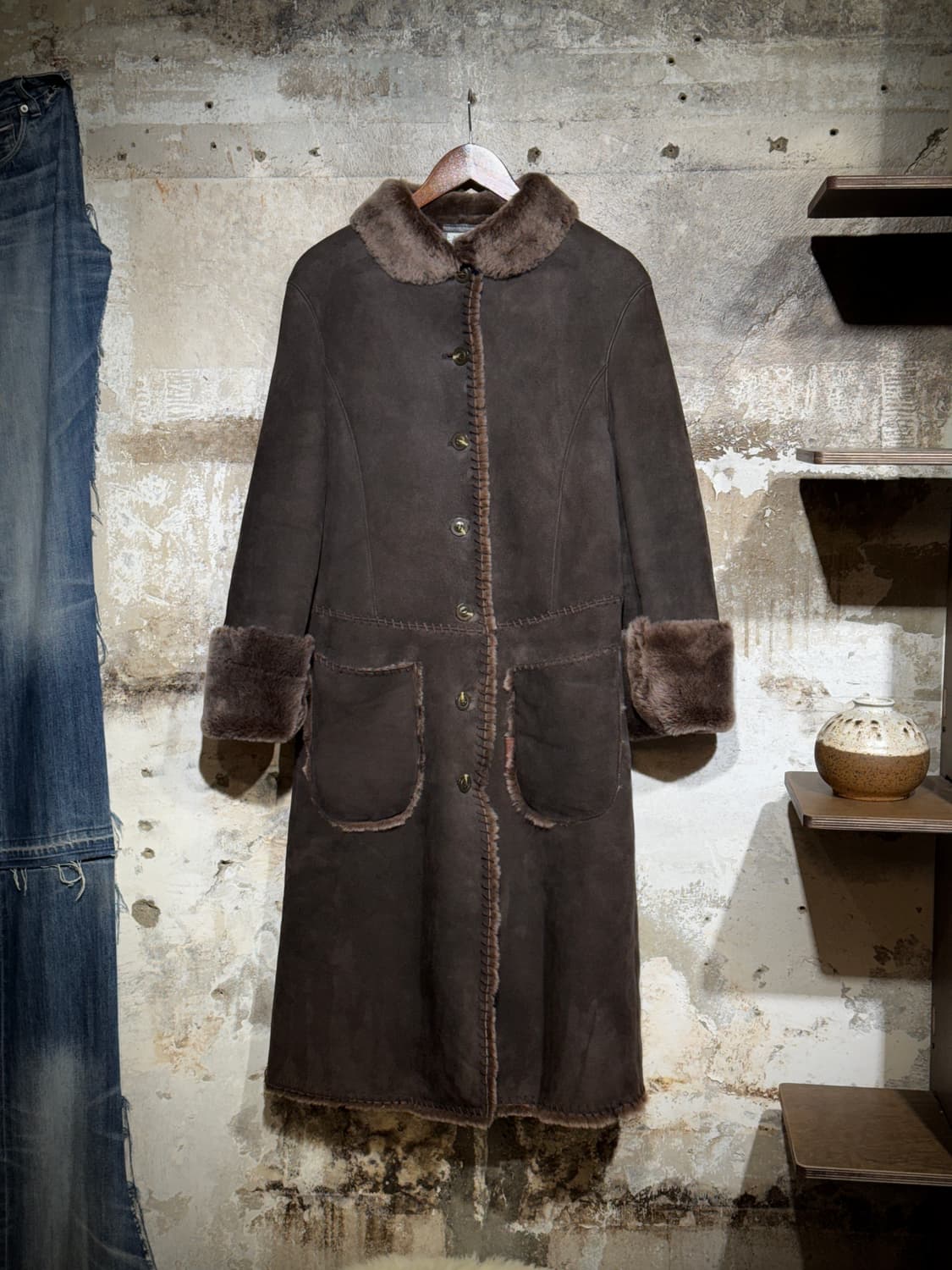 Sample ) HAI SPORTING GEAR Shearing Coat 상품이미지1