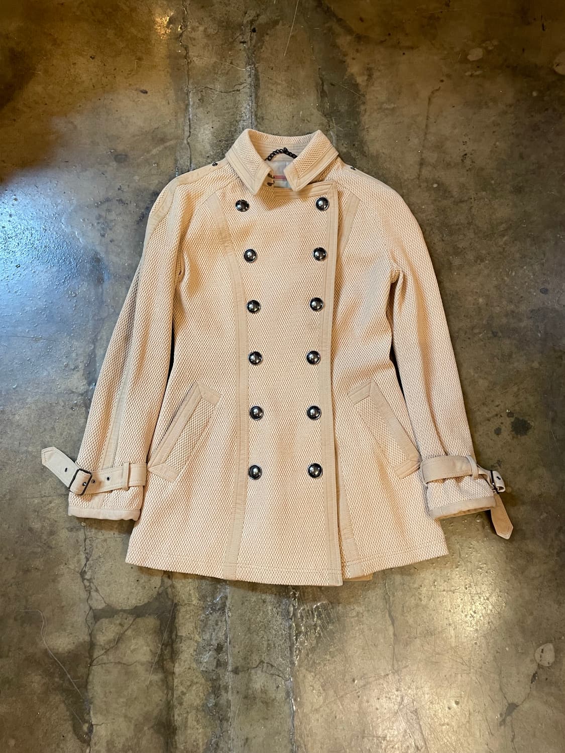 버버리 더블 하프 코트 상품이미지7