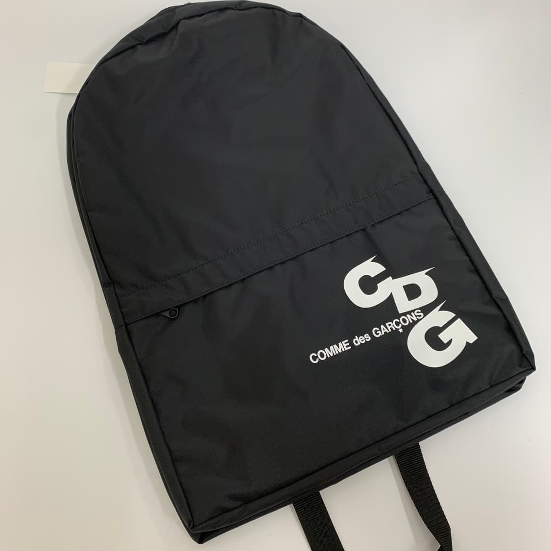[당일 발송] 꼼데가르송 CDG 사선 로고 백팩 블랙 상품이미지3