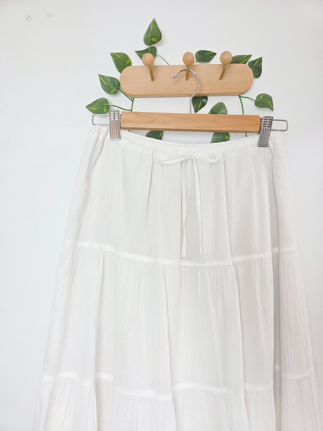 퓨어 캉캉 롱스커트 상품이미지2