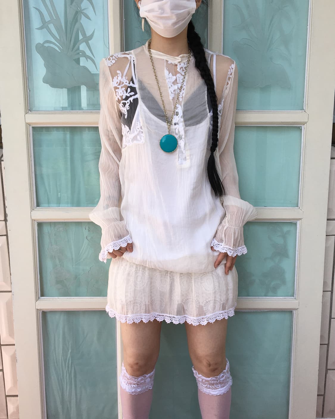Lace layered onepiece 상품이미지6