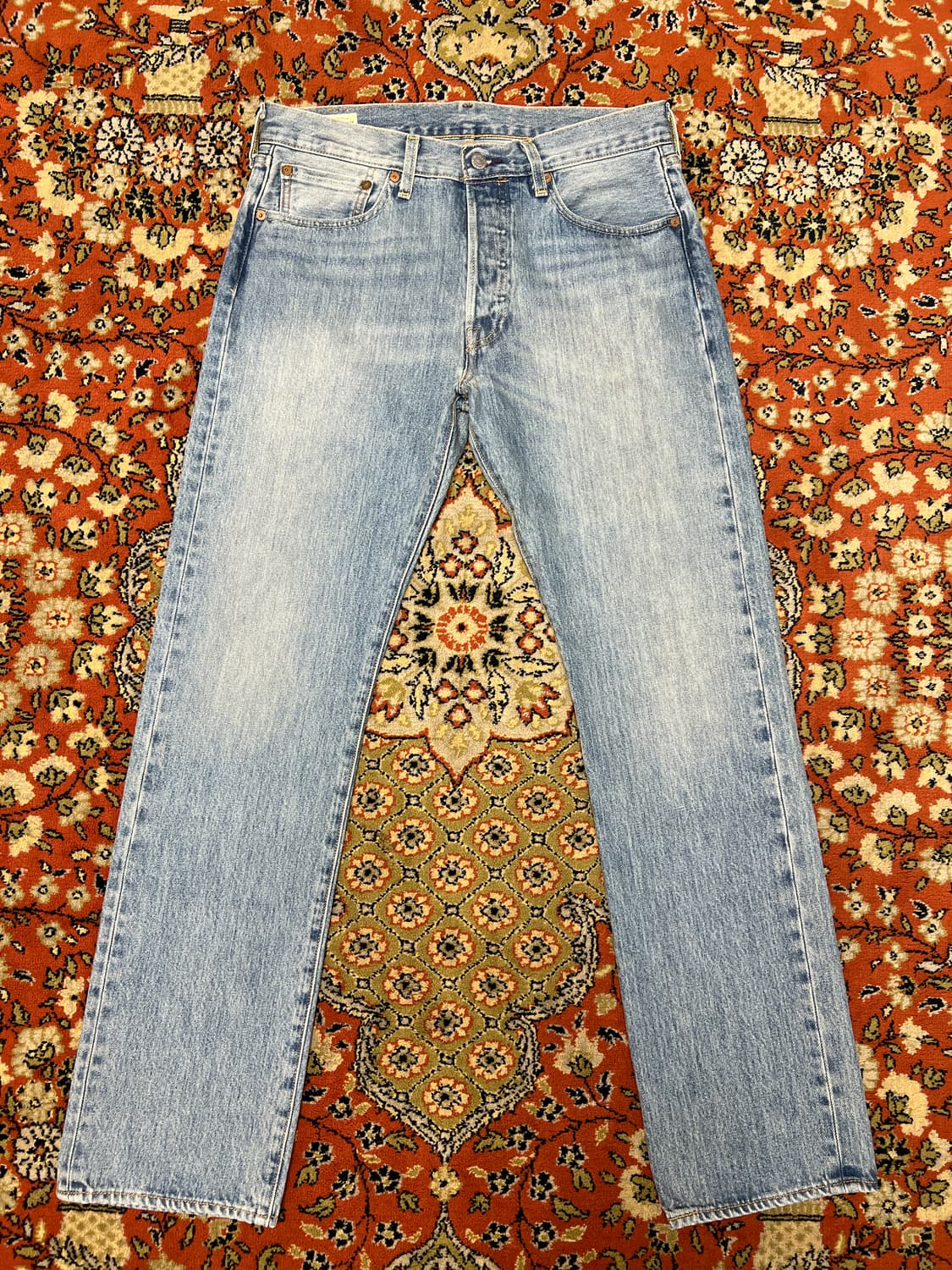 [31] 리바이스 501 빅E 프리미엄 라이트블루 데님팬츠 상품이미지1