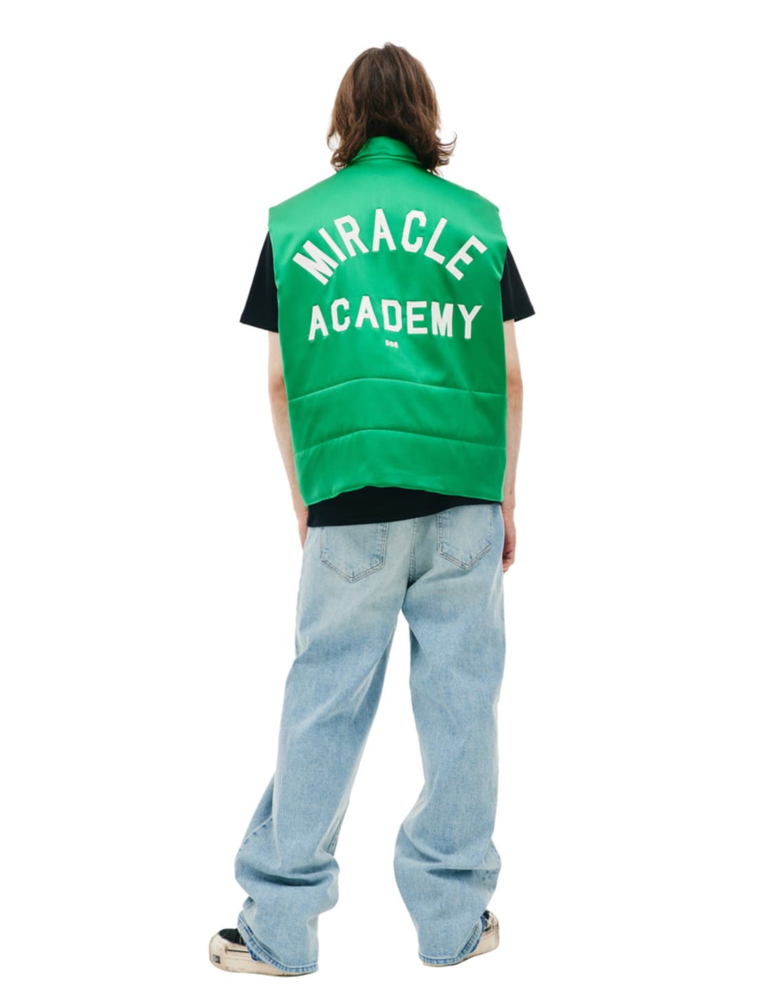 NAHMIAS 나미아스 미라클 아카데미 실크 베스트 그린 M사이즈 상품이미지6