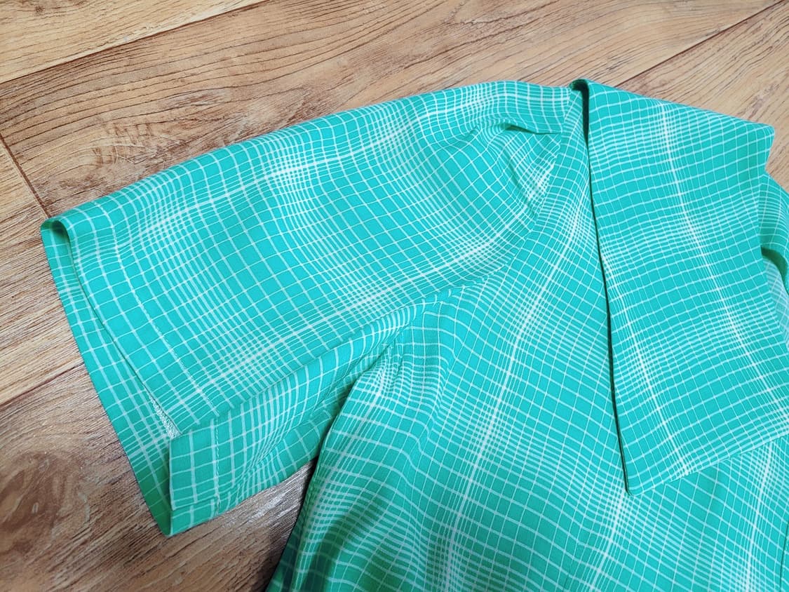 스프링크로커스(springcrocus) 체크원피스 55-66 새상품 상품이미지6