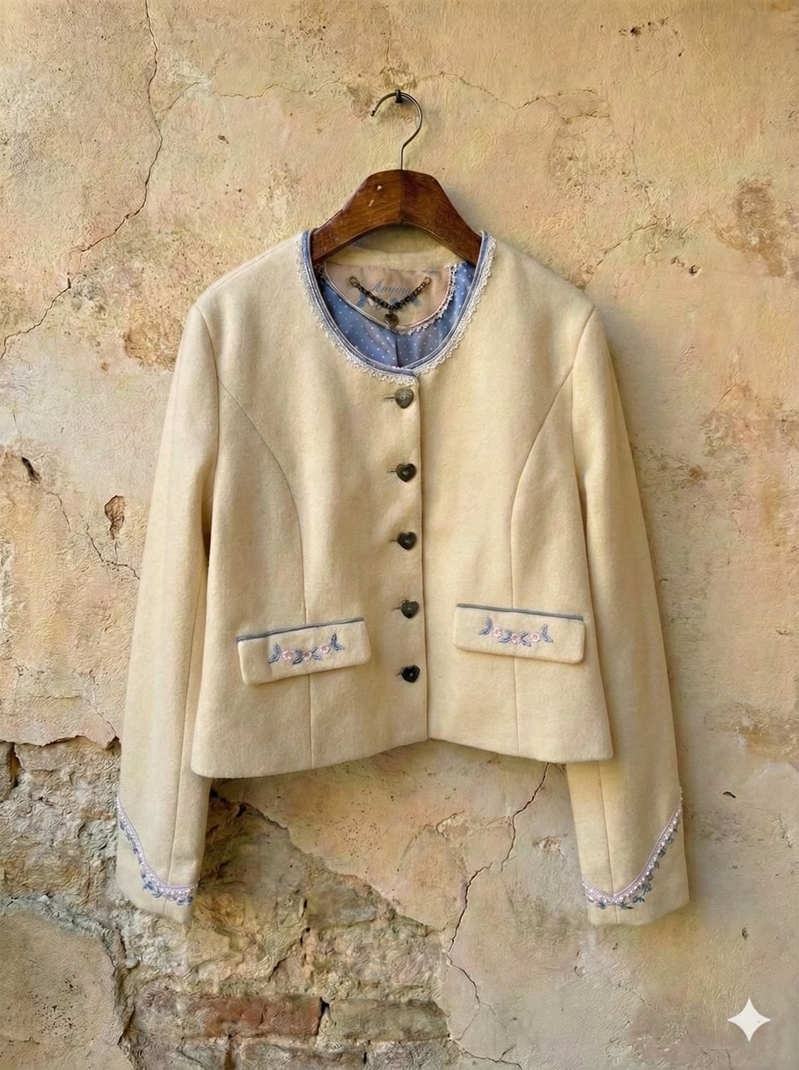 𝐀𝐦𝐢𝐬𝐮 𝐇𝐞𝐚𝐫𝐭 티롤자켓 상품이미지1