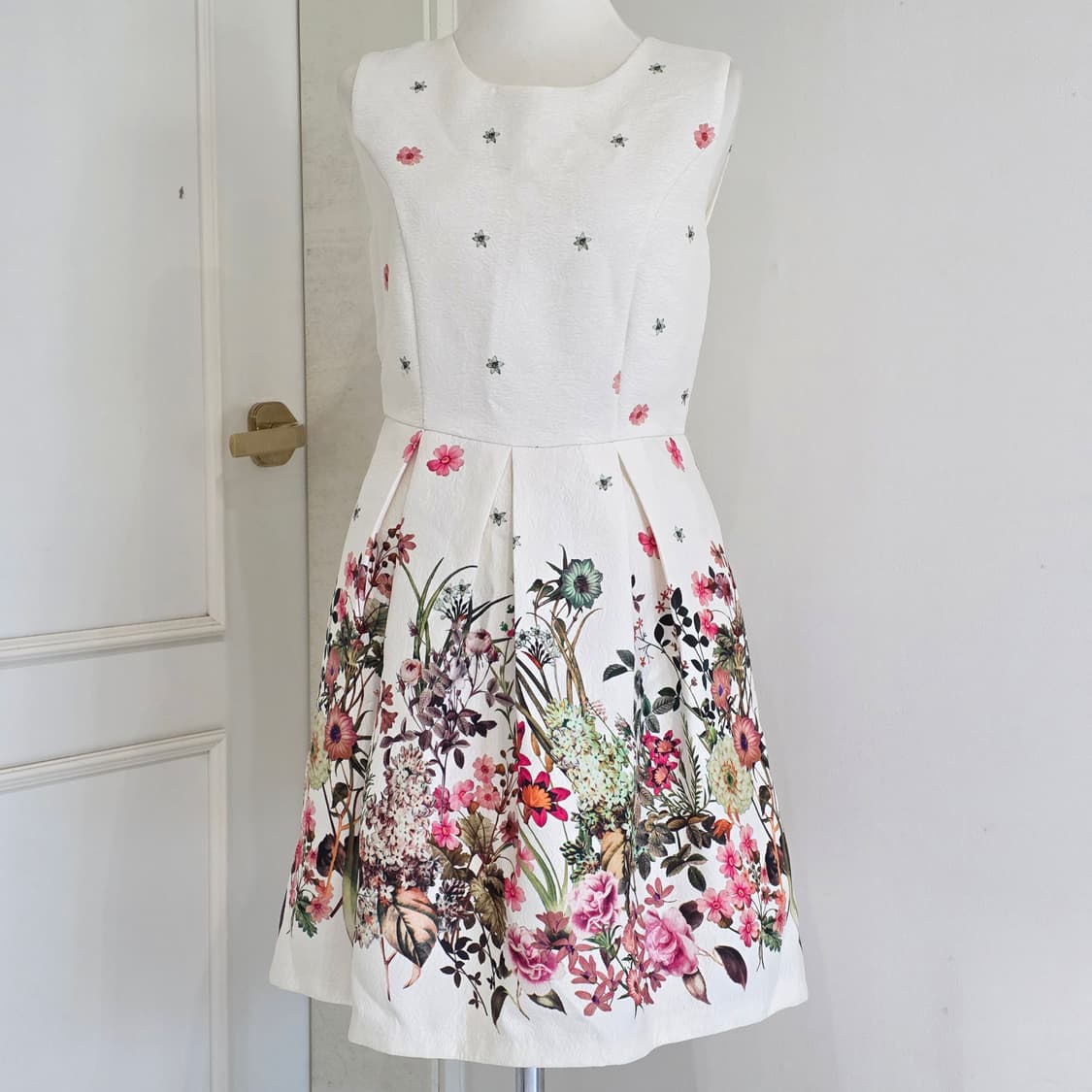 일본빈티지)히메갸루 로맨틱 플로랄 원피스 상품이미지1