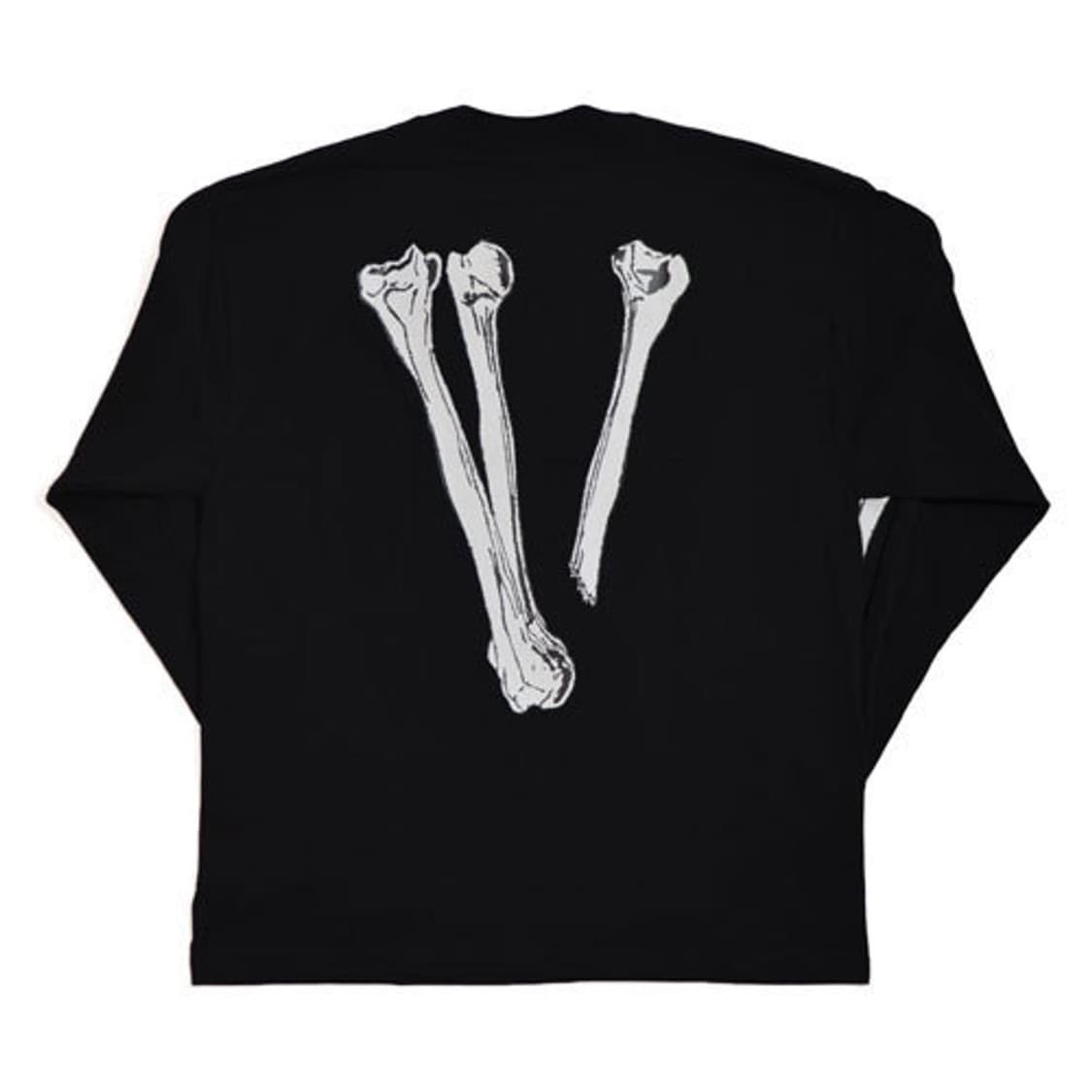 브이론 스컬 엔 본 롱슬리브 미판 상품이미지2