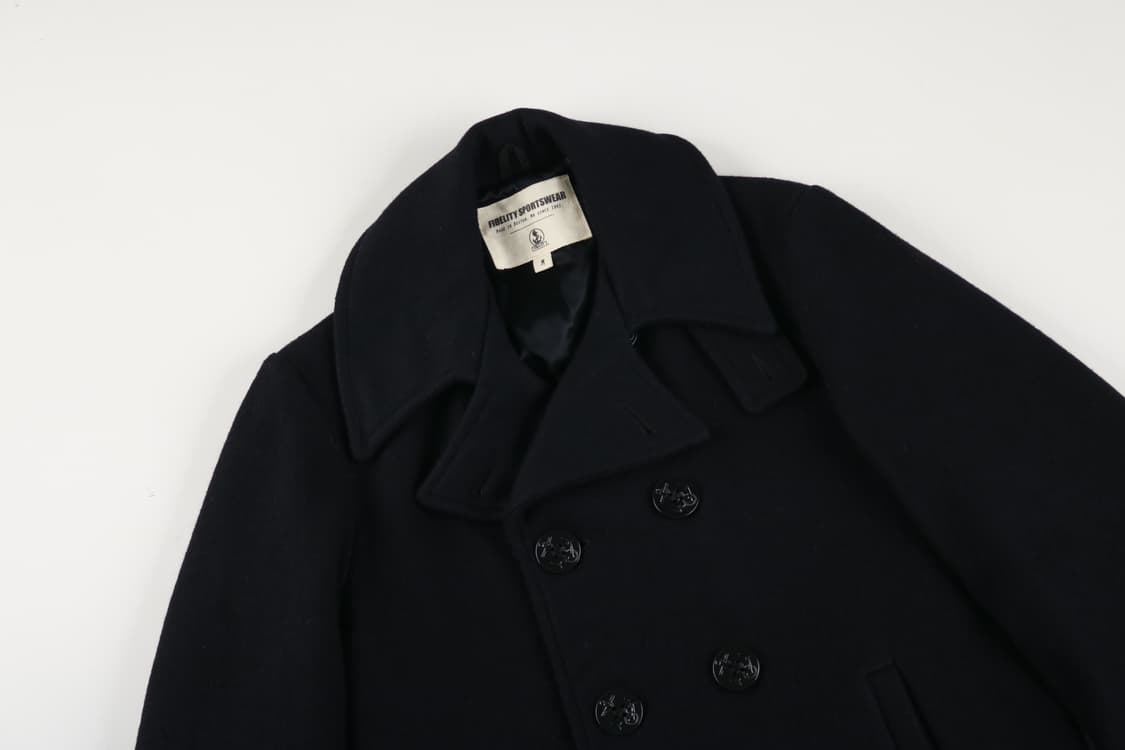 [M] 피델리티 네이비 울 피코트 상품이미지2