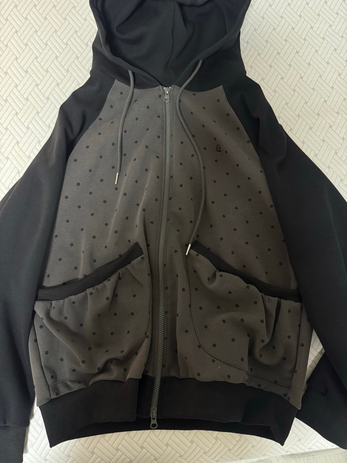 썸플에이스 도트 후드집업  상품이미지2