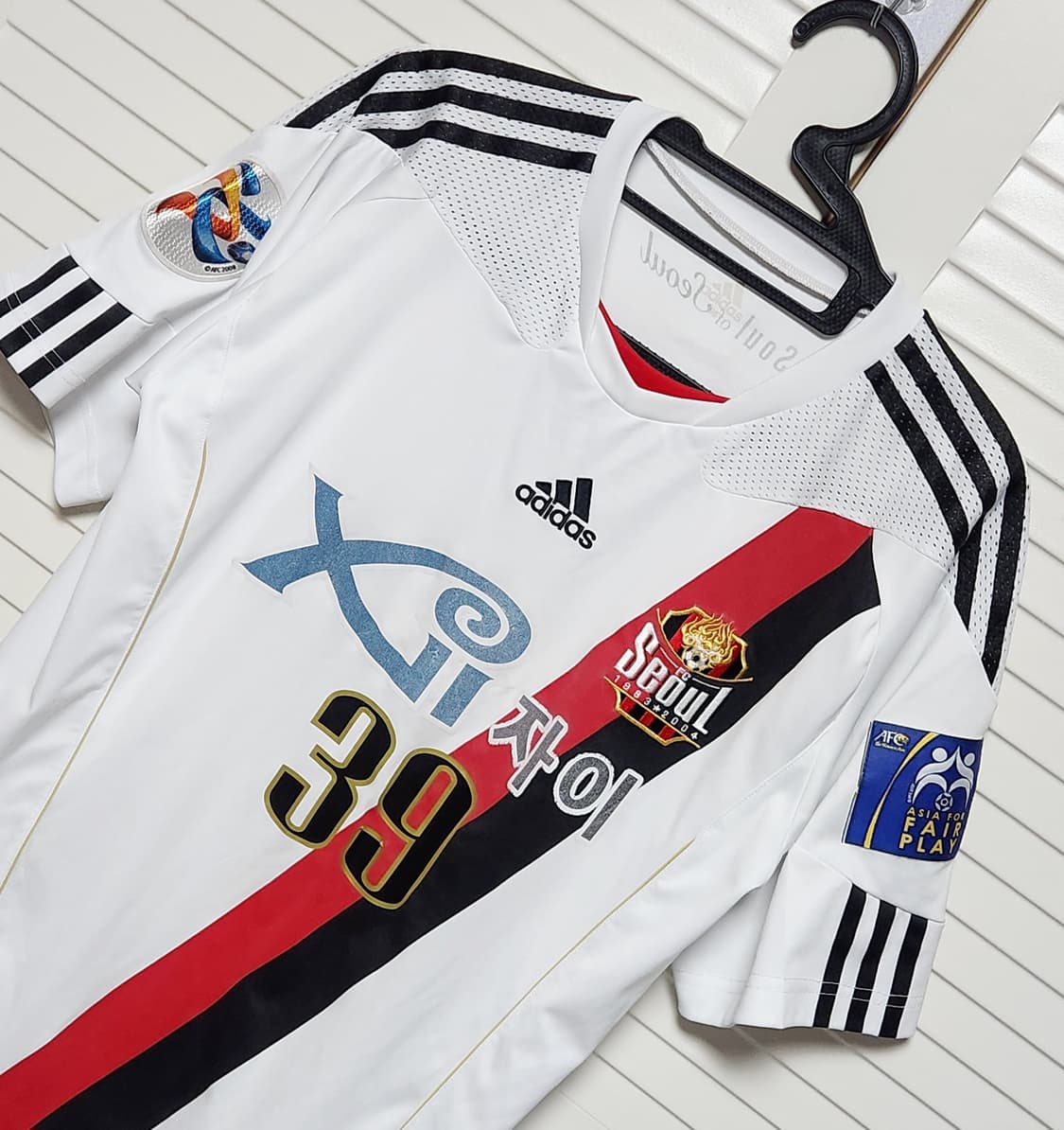 아디다스 서울FC 11-12 아챔 유니폼 반팔 no.39 이승용 상품이미지2