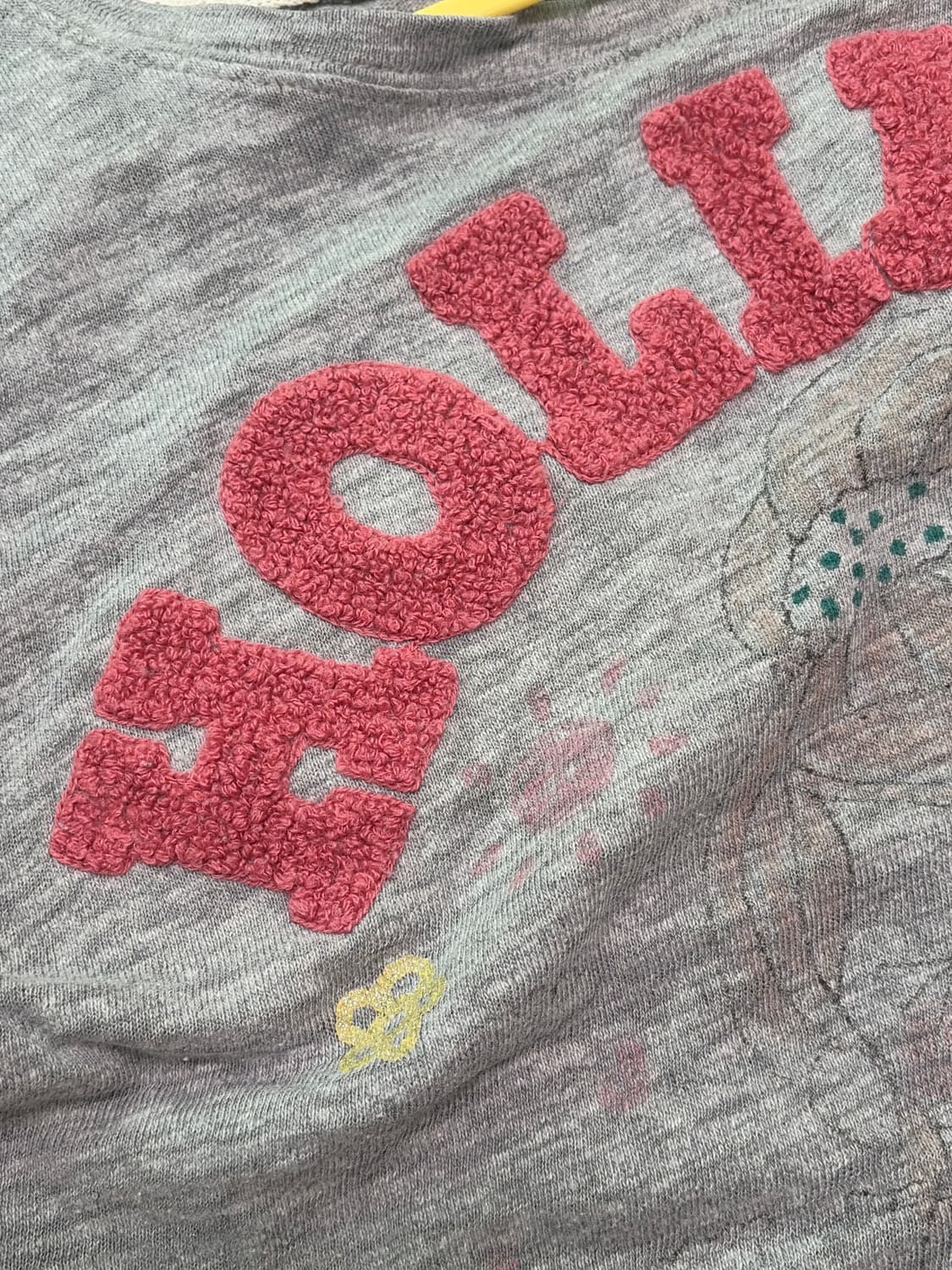 뽀글이 자수 홀리데이 반팔 상품이미지5