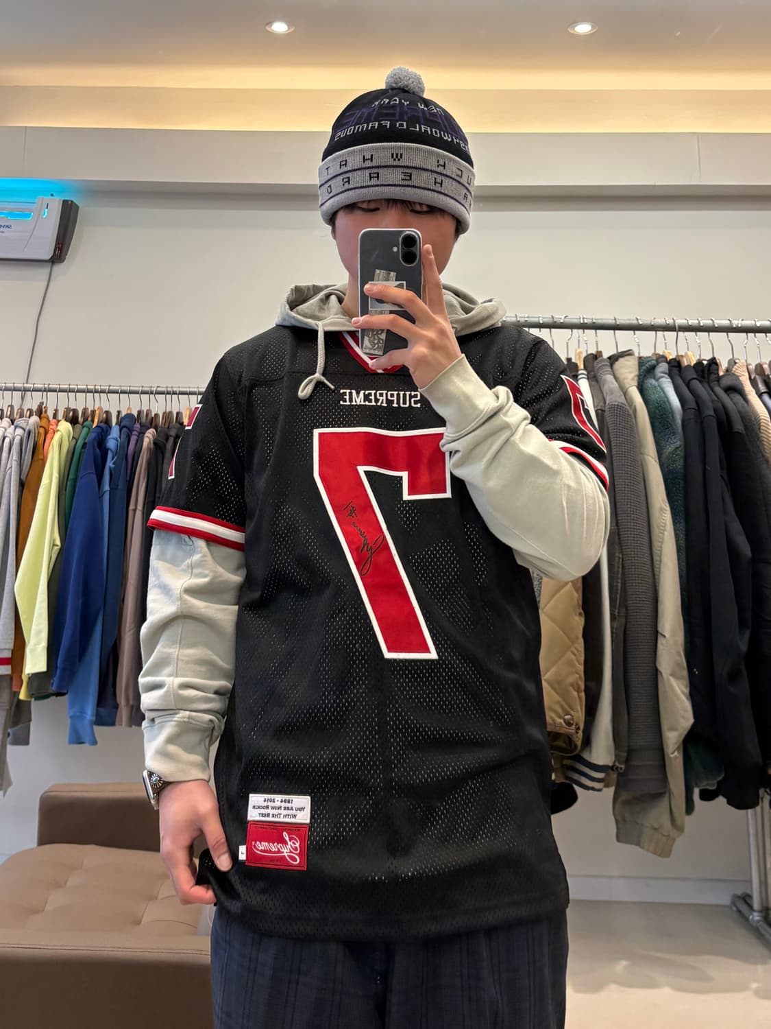 14ss 슈프림 헤일메리 풋볼 져지 상품이미지9