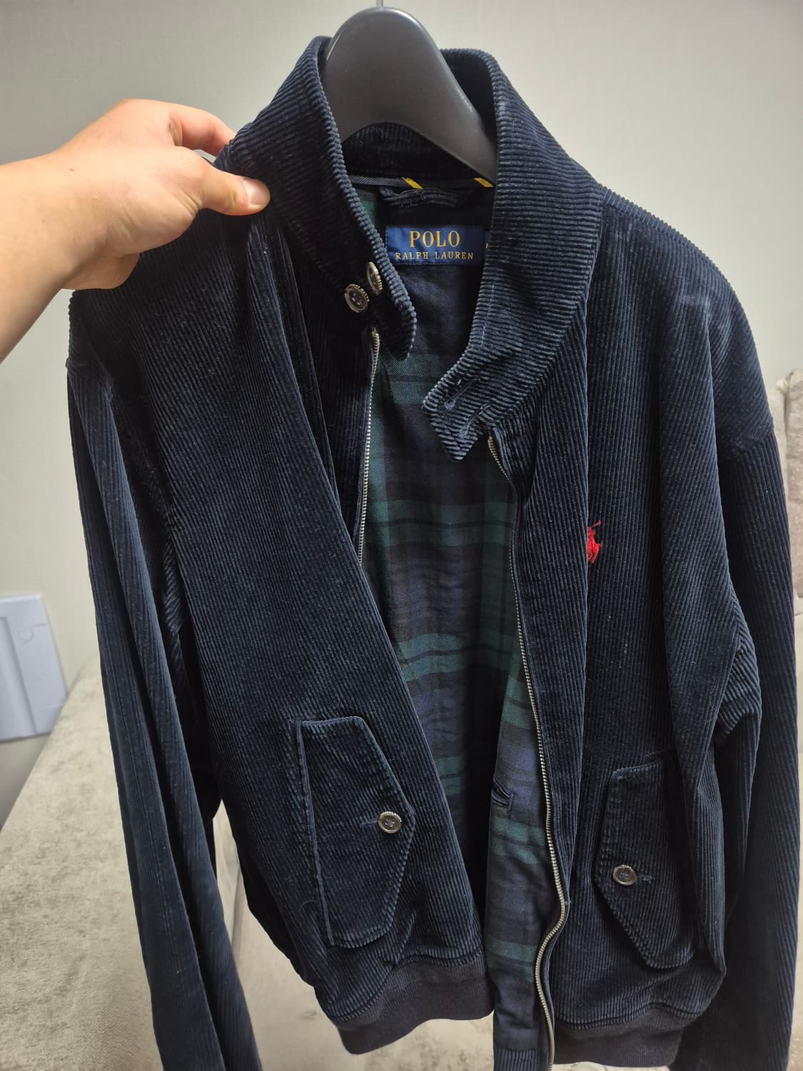 폴로 바라쿠다 코듀로이 네이비 M 상품이미지1