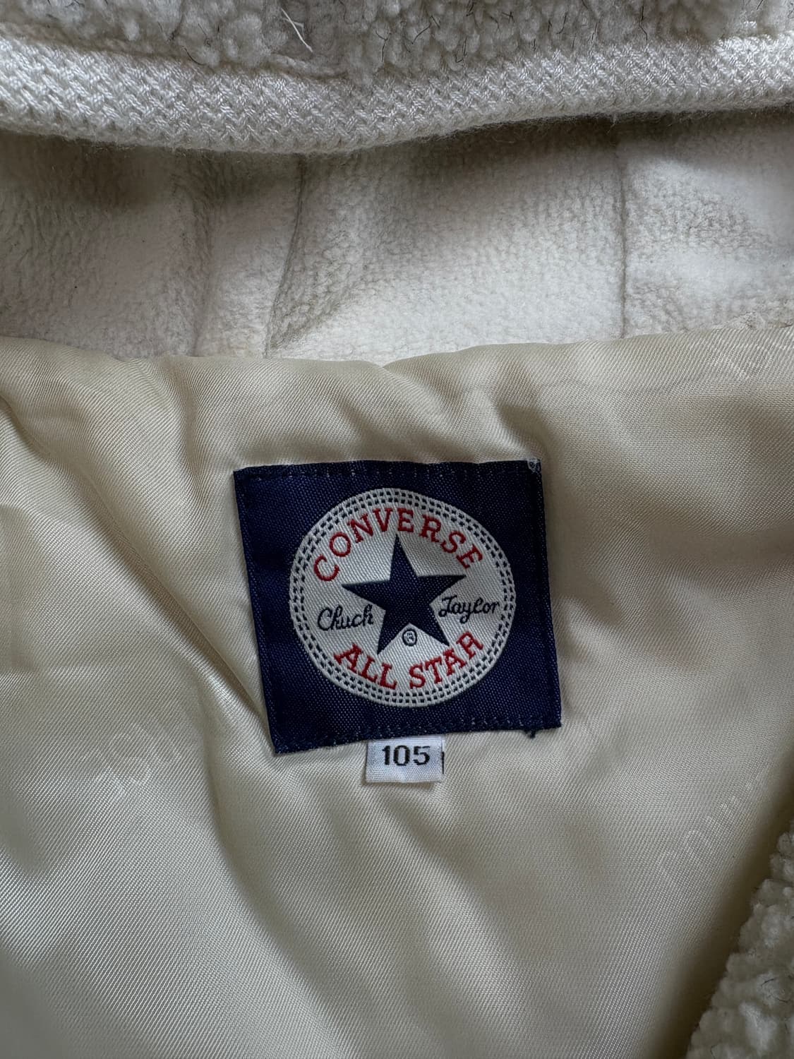 컨버스 척테일러 빅로고 쉐르파 플리스 후디 점퍼 2382 상품이미지4