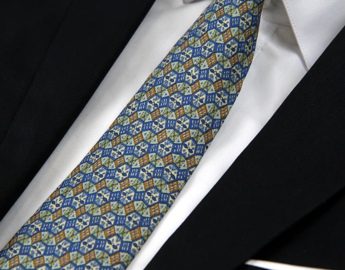 에르메스 8.8cm A+등급 남자 명품 넥타이 상품이미지5